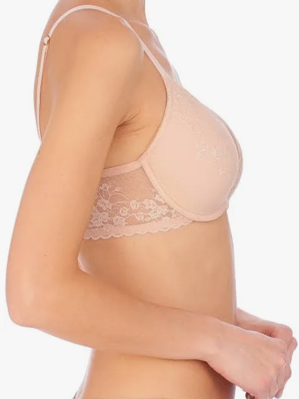 Natori Women's Cherry Blossom Convertible Spacer Push-Up Bra